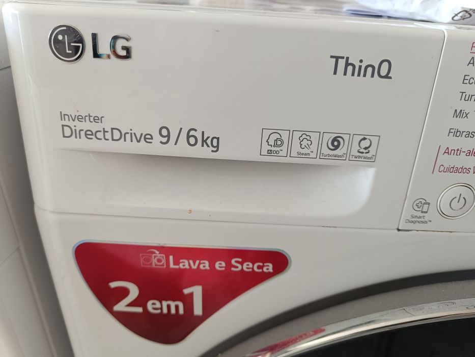 Maquina LG lavar+secar 9kg