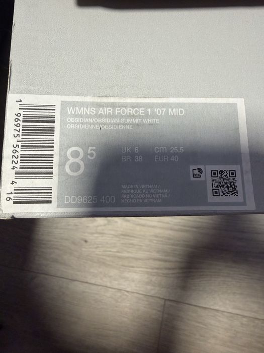 Nike Air Force 1’07 MID оригінал