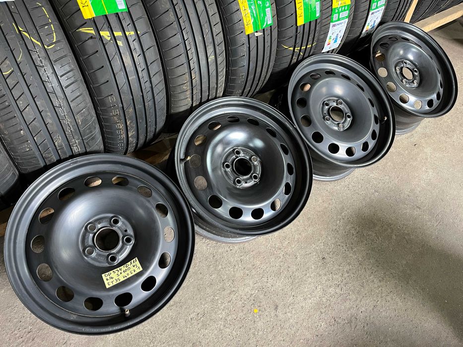 DD334 Оригінальні диски r16 5/100 6j et35 skoda tour vw golf4