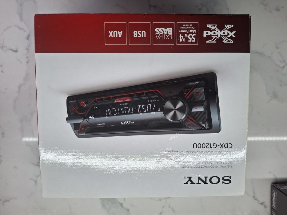 Autorrádio SONY CDX-G1200U (1 USB - 55 x4W)