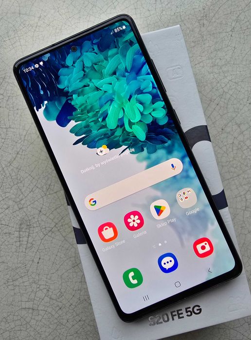 Samsung S20 FE 5G    128GB   kolor niebieski    stan idealny