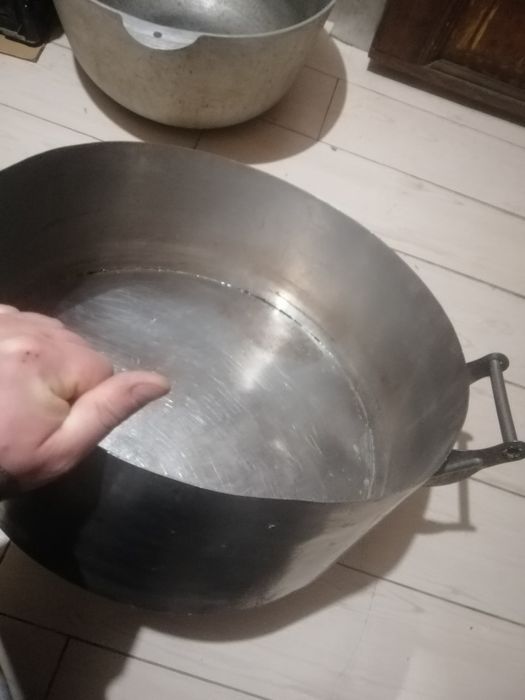 Кастрюля нержавейка широкая