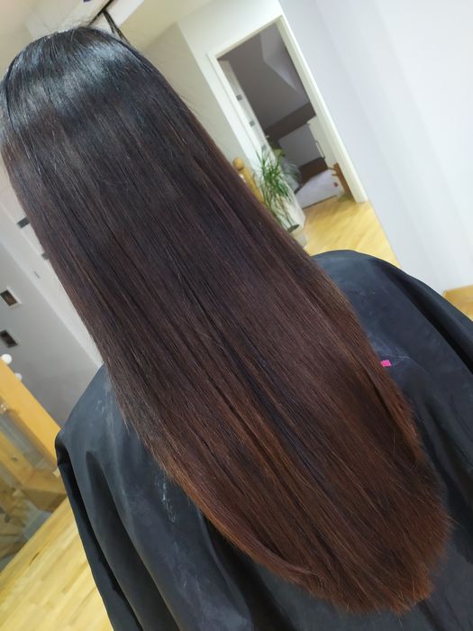 Keratynowe prostowanie Regeneracja włosów nanoplastia Opole opolskie