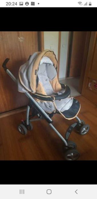 Conjunto Carrinho de Bebé (2 em 1), marca "Bebecar Rversus"