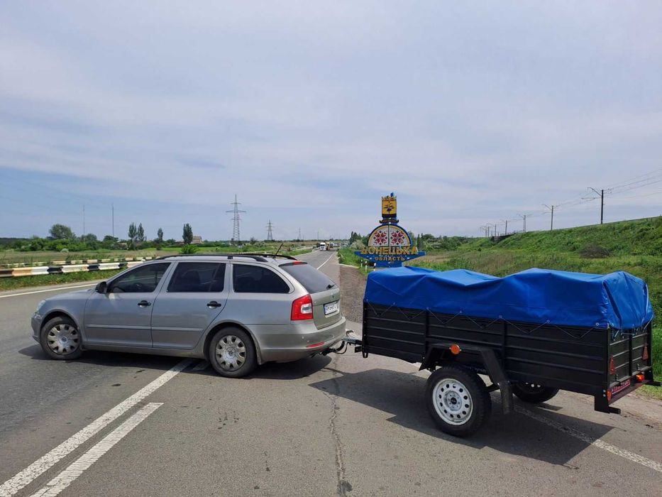 Прицеп Новинка двухметровый на 1000кг сразу с документами Новый Акция