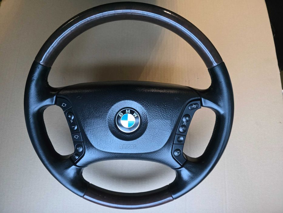 E38 Kierownica E39 KIEROWNICA DREWNO MULTIFUNKCJA Bmw Seria 5 Drewno bmw e39 lift