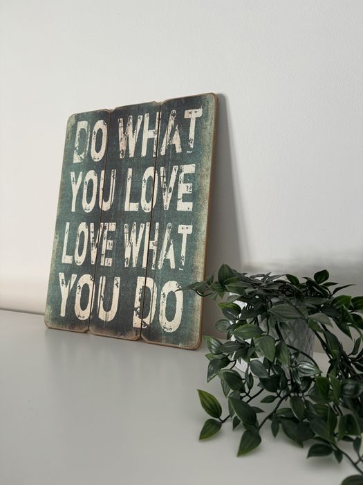 Placa Quadro de decoração