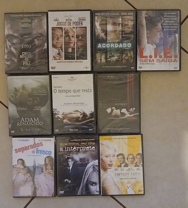 DVD novos [ainda com o celofane original