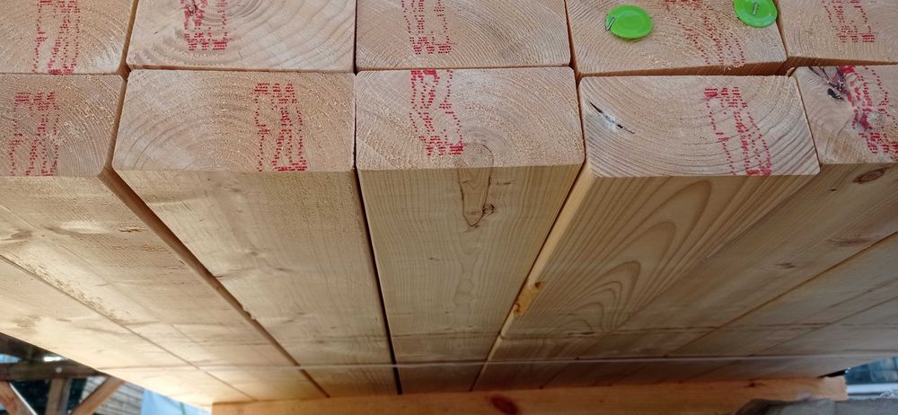 Kantówka C24 świerk skandynawski 60x120 suszona strugana
