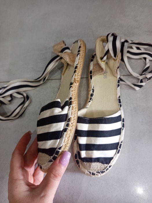 Espadryle na lato rozmiar 38