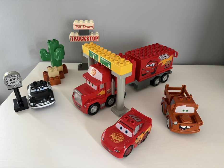LEGO 5816 Duplo Cars Wycieczka Mariana Maniek Zygzak Mc Queen Szeryf Złomek