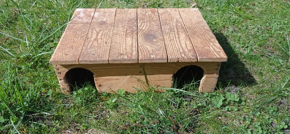 Domki dla małych gryzoni (świnki morskie, chomiki)