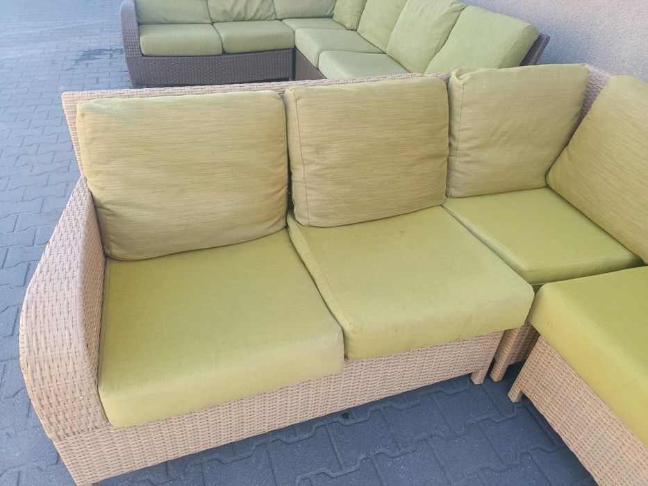 Meble ogrodowe narożnik ogrodowy 200x200 mocny solidny poduszki