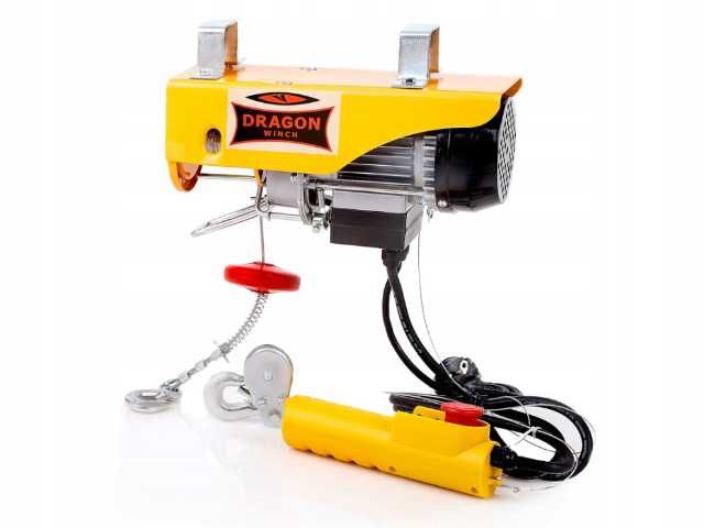 Електричний тельфер з кареткою 150/300 кг з кареткою 500 кг