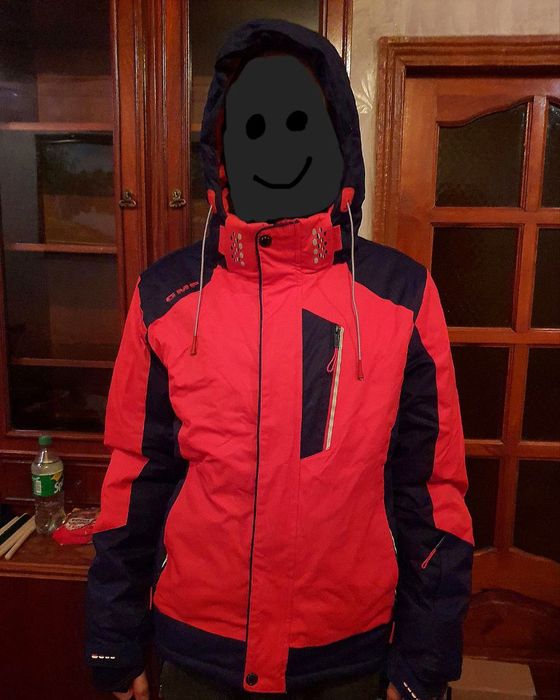 Дуже тепла зимова горнолижна куртка пуховик курточка зимняя