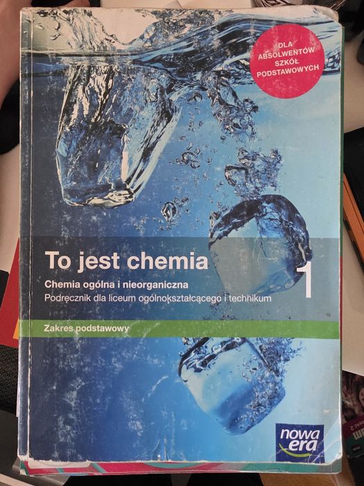 To jest chemia 1 zakres podstawowy