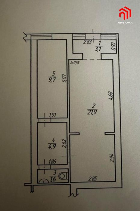 Оренда фасадного приміщення поряд АС2