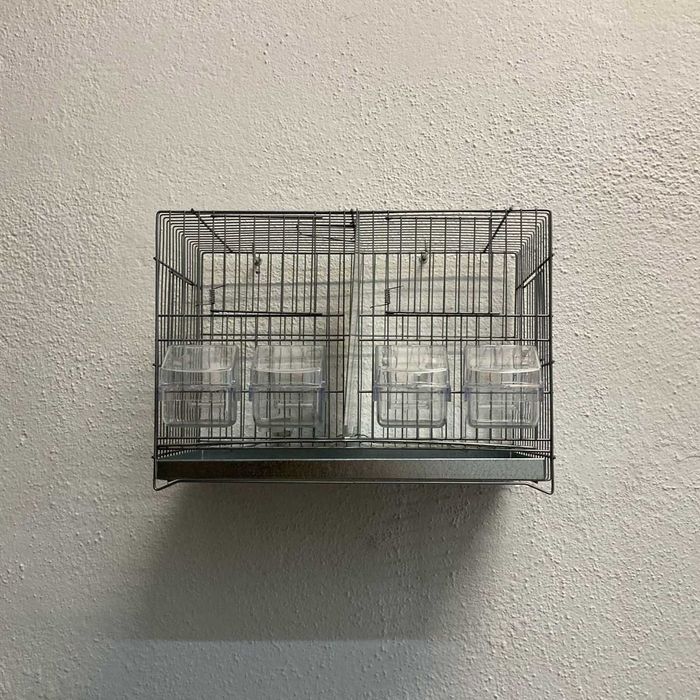 Gaiola criação 40cm, viveiro duplo criação 40cm - NOVO