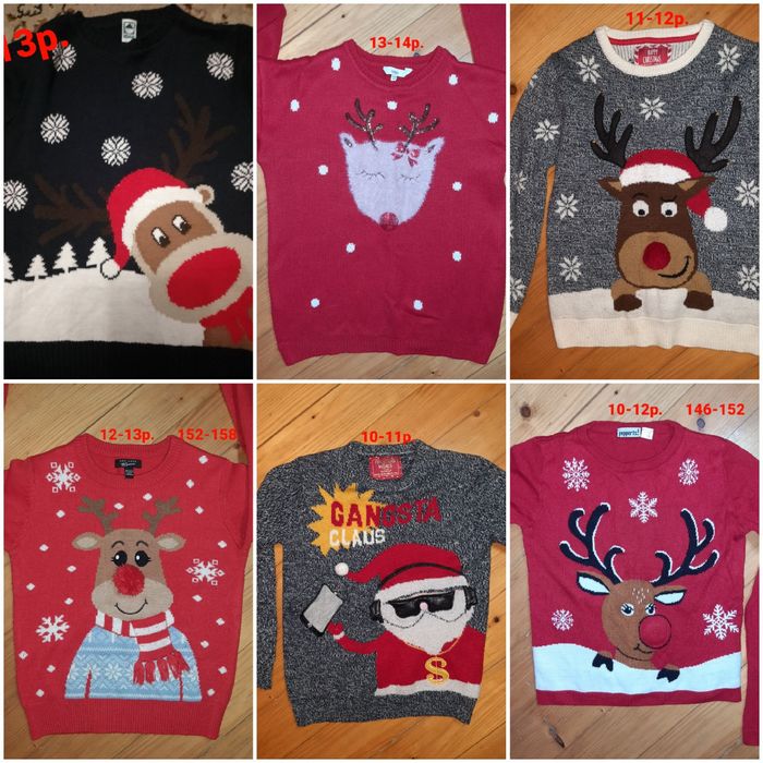 Новорічні дитячі светри