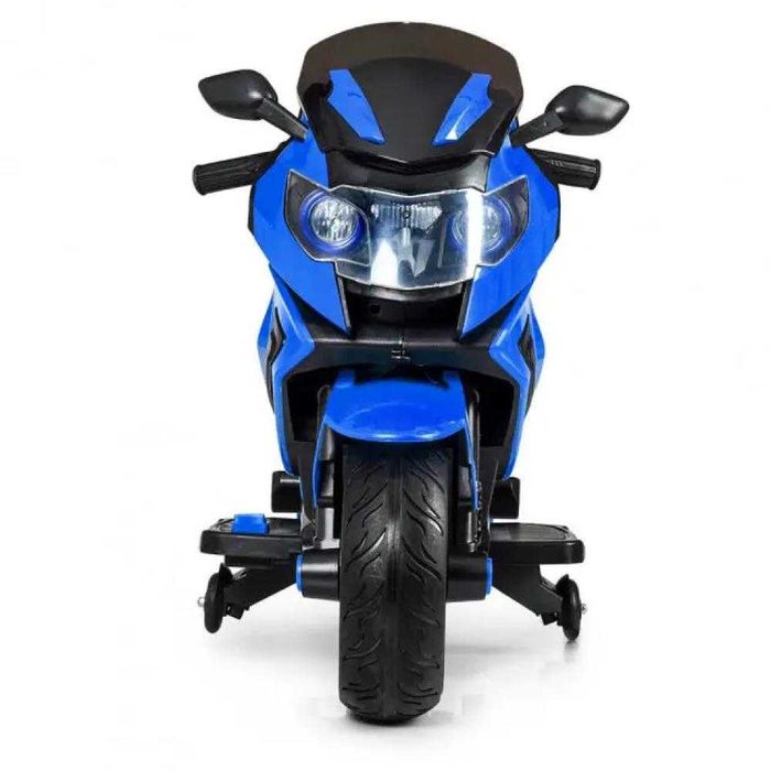 Дитячий електромотоцикл SPOKO SP-1600 синій трицикл/електромобіль