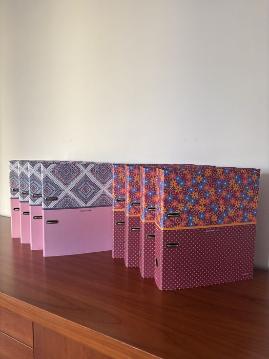 Capas de Arquivo Ambar (8 unidades)