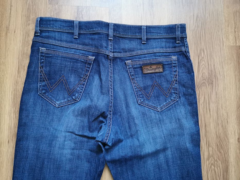 WRANGLER TEXAS STRETCH W38 L32 spodnie jeansowe jeansy