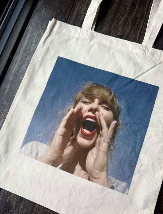 Torba bawełniana torebka tote bag cotton bawełna taylor swift