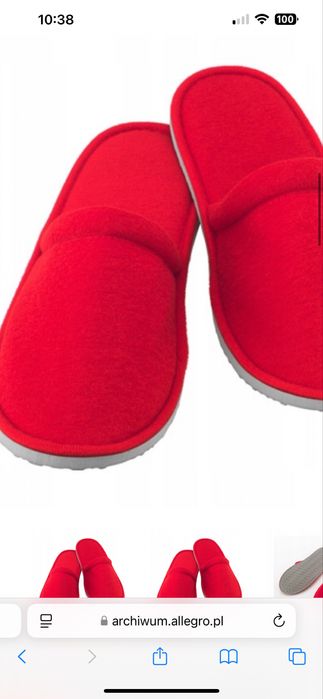 Kapcie rozowe ikea r 39/40 biale 2 szt