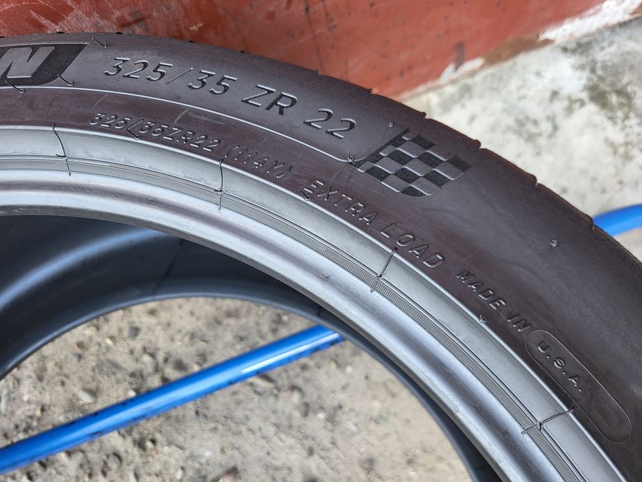325/35/22+285/40/22 R22 Michelin Pilot Sport 4S 4шт ціна за 1шт шини
