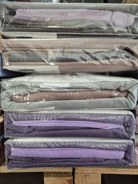 Комплект постілі фланель євро