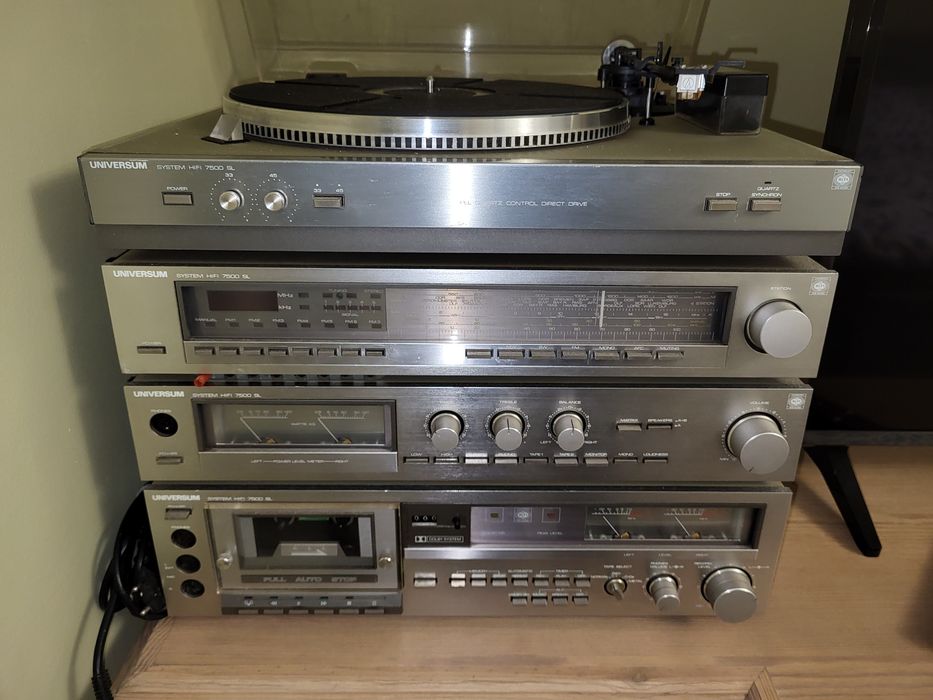 Wieża Uniwersum HIFI 7500 SL Flagowy model vintage