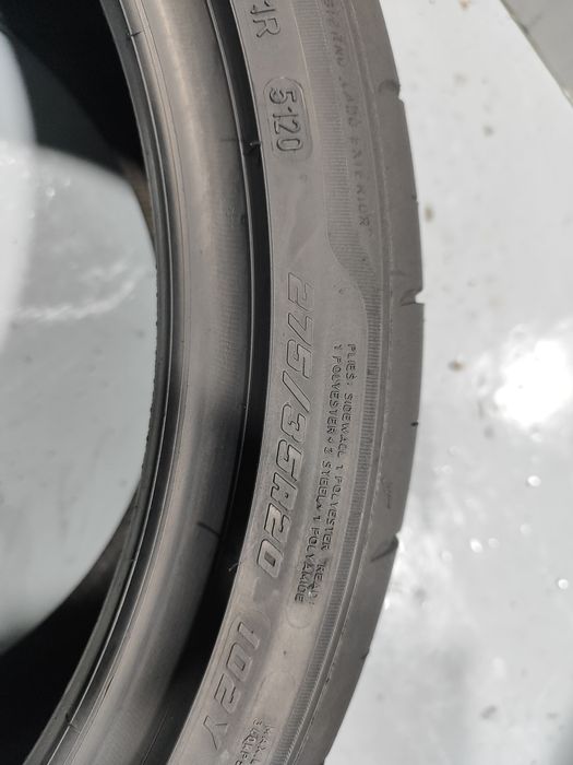 2 pneus semi novos good Year 275-35R20 Oferta dos portes