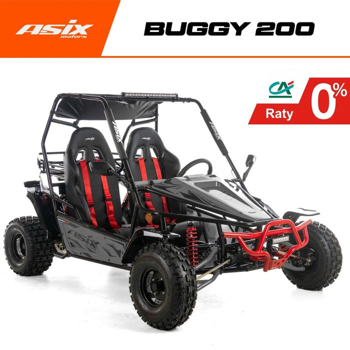 ASIX Inny QUAD 200 ASIX BUGGY automat LICZNIK światła LED transport +gratisy