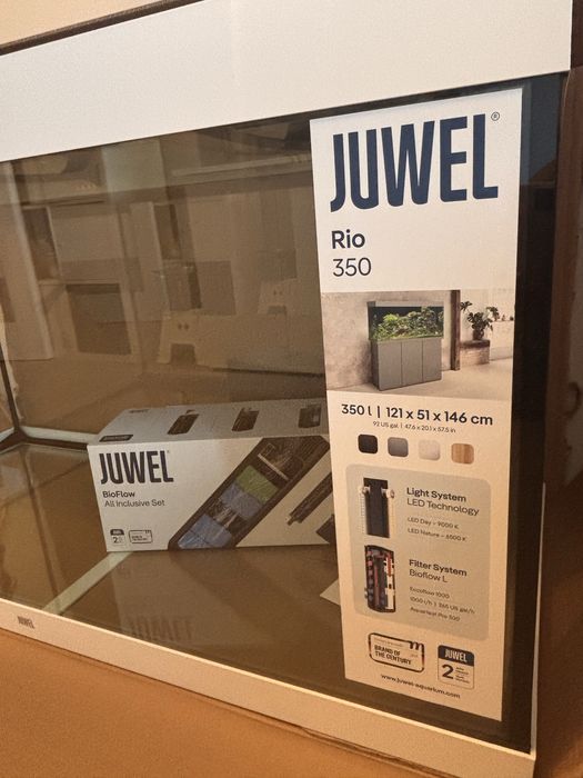 Nowe akwarium juwel rio 350