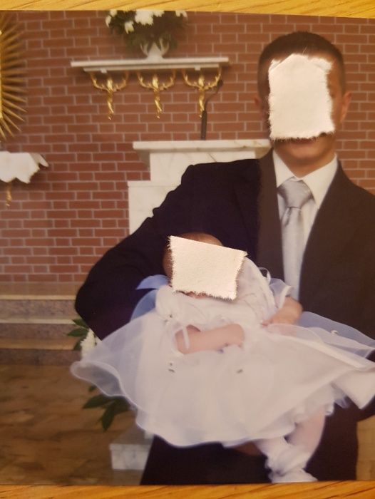 Sukienka do chrztu rozm. 68