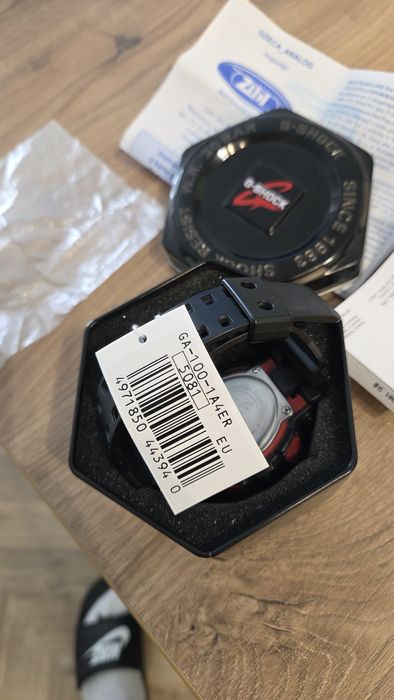 Nowy CASIO G-Shock Original GA-100-1A4ER Czarno-czerwony


Menu
Bądź n