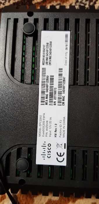 router epc2202 cisco
