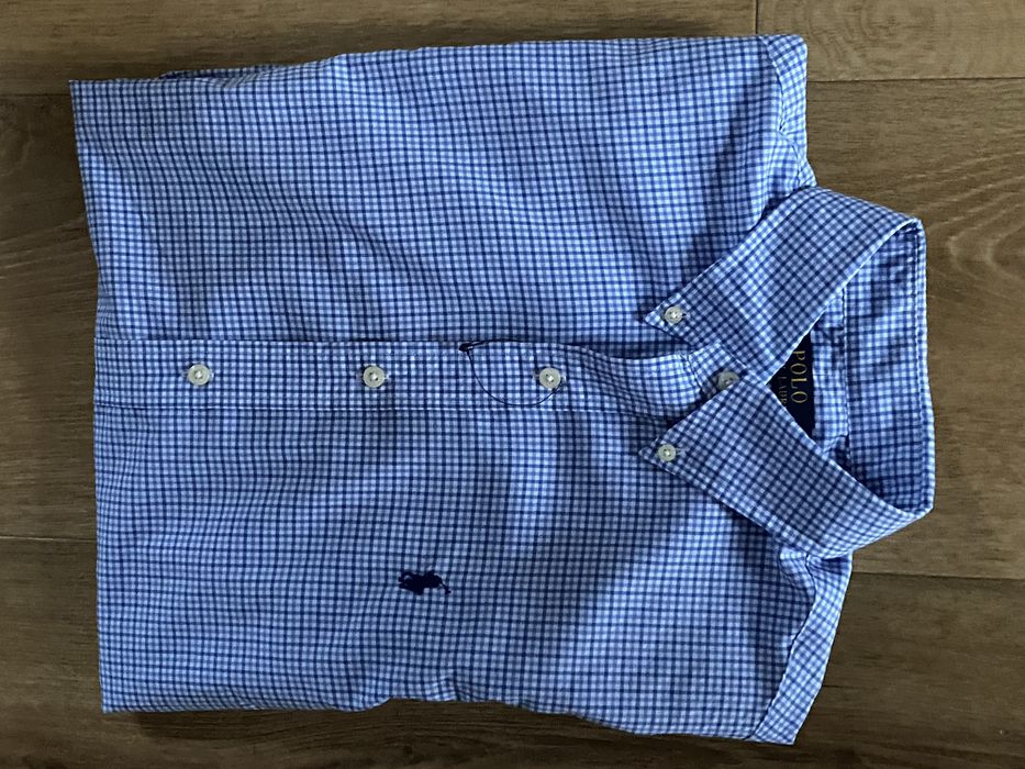 Ralph Lauren Polo koszula niebieska S