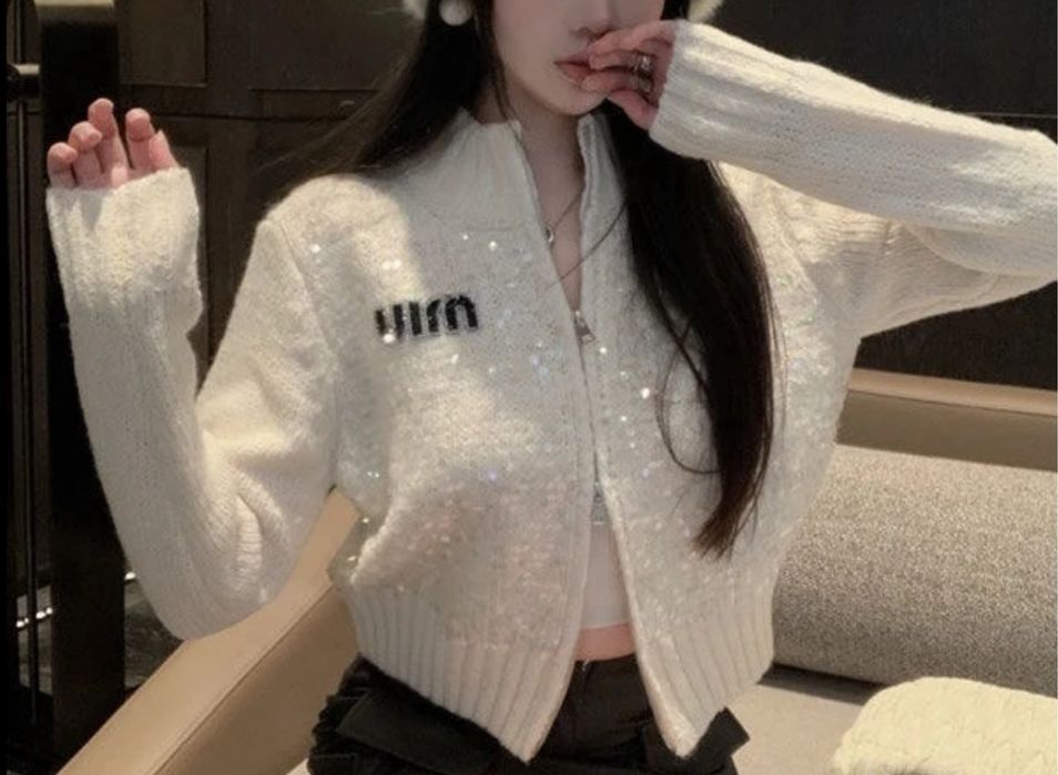 Кофточка на змейке Miu Miu