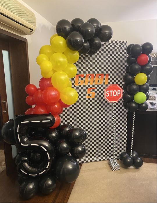 Baloes em arco ou coluna