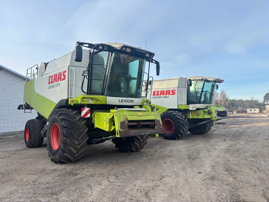 Claas Lexion 480 з Європи