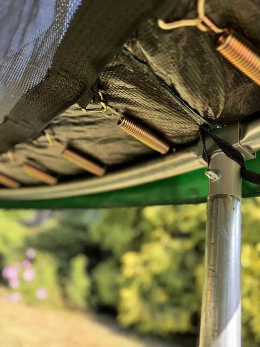 Батут WCG 305 см із внутрішньою захисною сіткою та LED підсвіткою 10FT