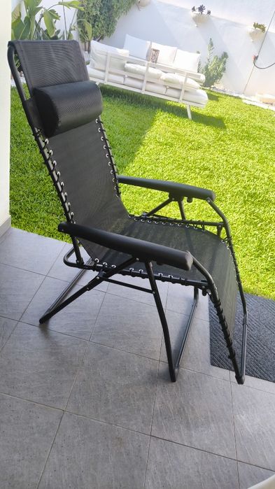 2 Cadeiras reclináveis jardim