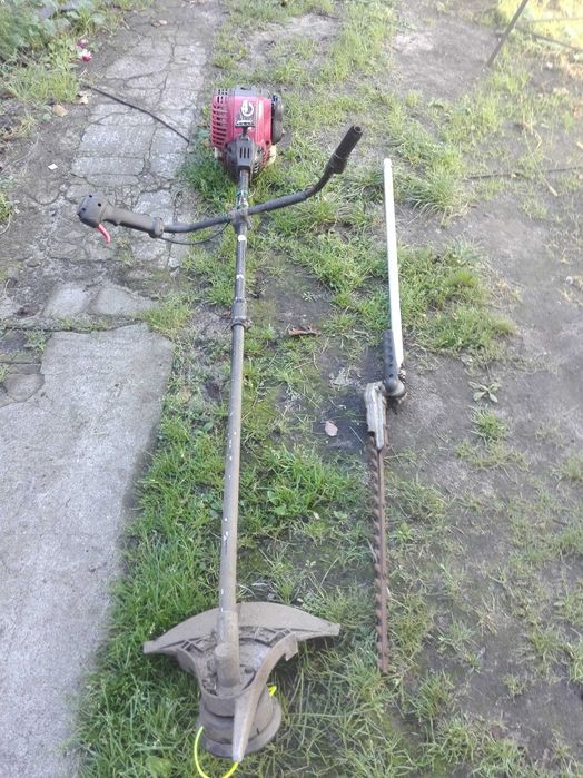 Kosa + nożyce do żywopłotu,silnik 4t MTD,