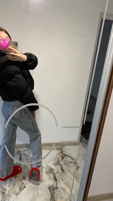 Сині джинси кльош