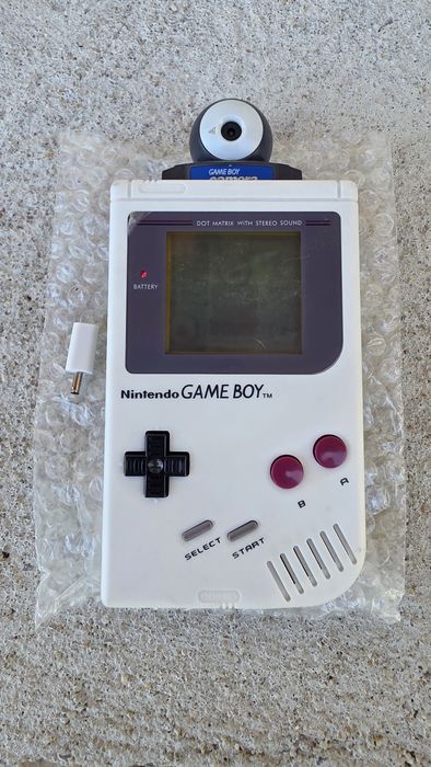Nintendo Game Boy DMG-01 + Game Boy Camera — funcional (vendo junto ou separado)