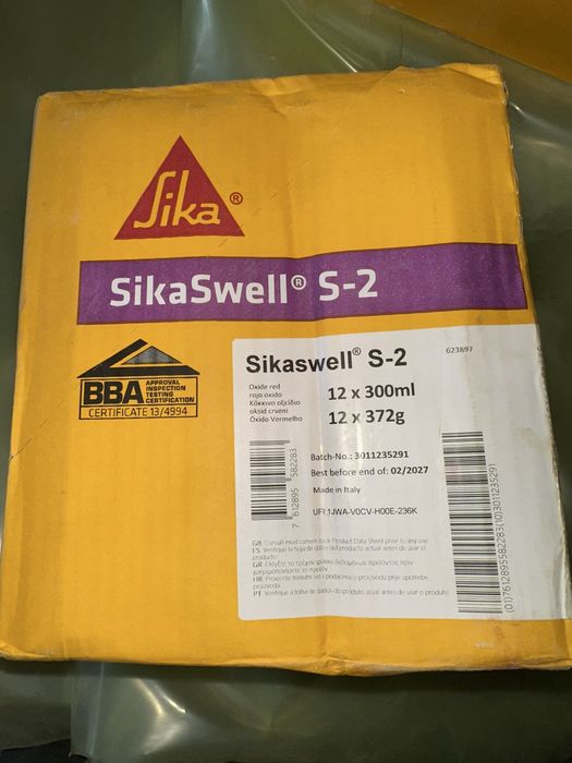 SikaSwell S-2 – Caixa Selada (12 × 300 ml)