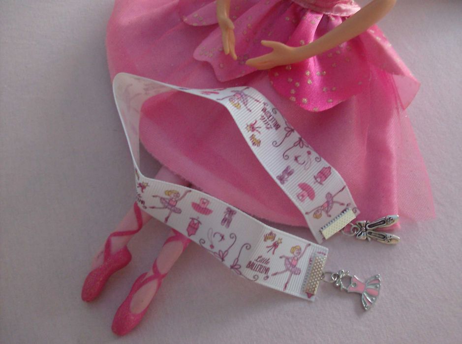 Marcador de livros Rosa Bela - Bailarina