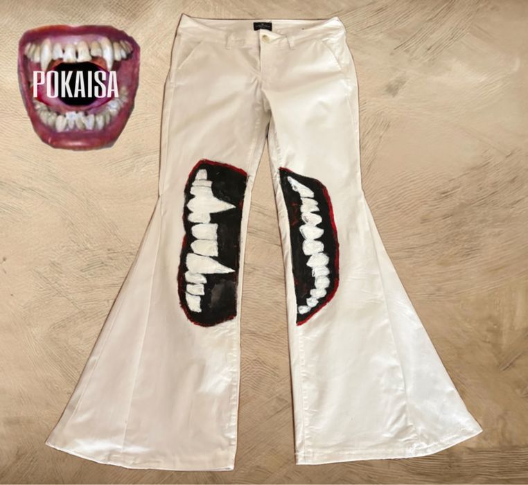 Штани POKAISa , RICK OWENS, OPIUM, клеш буткат