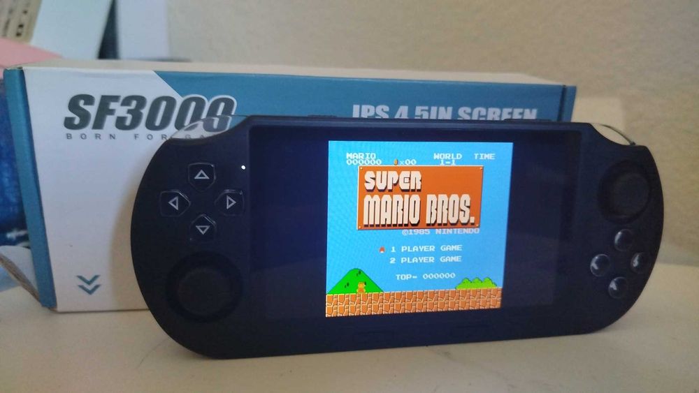 Consola Retro SF3000 64GB – +24.000 Jogos – 14 Plataformas
